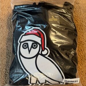 OVO Octobers Very Own Santa Hoodie XL Black